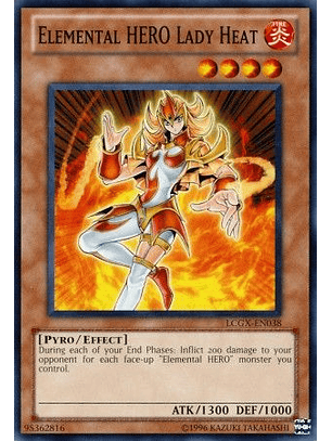 Elemental Hero Lady Heat - LCGX-EN038 - Common Unlimited