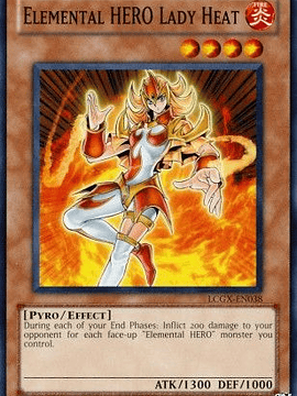 Elemental Hero Lady Heat - LCGX-EN038 - Common Unlimited