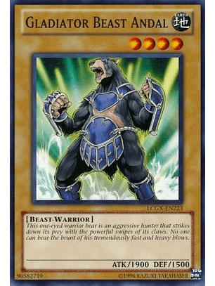 Gladiator Beast Andal - LCGX-EN223 - Common Unlimited