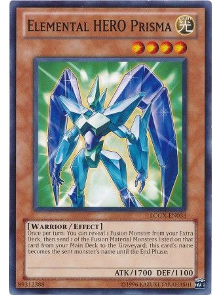 Elemental Hero Prisma - LCGX-EN033 - Common Unlimited 1