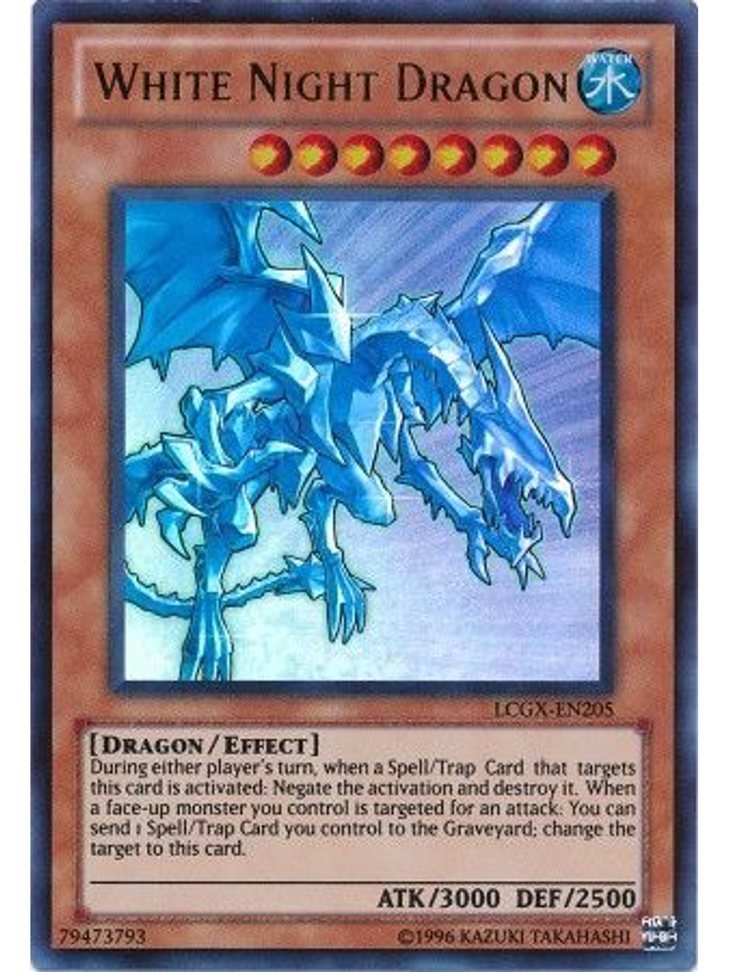 White Night Dragon - LCGX-EN205 - Ultra Rare Unlimited 1