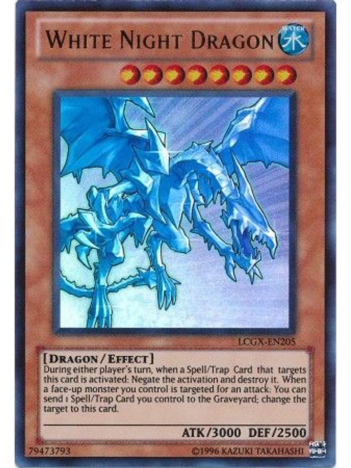 White Night Dragon - LCGX-EN205 - Ultra Rare Unlimited 1