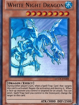 White Night Dragon - LCGX-EN205 - Ultra Rare Unlimited
