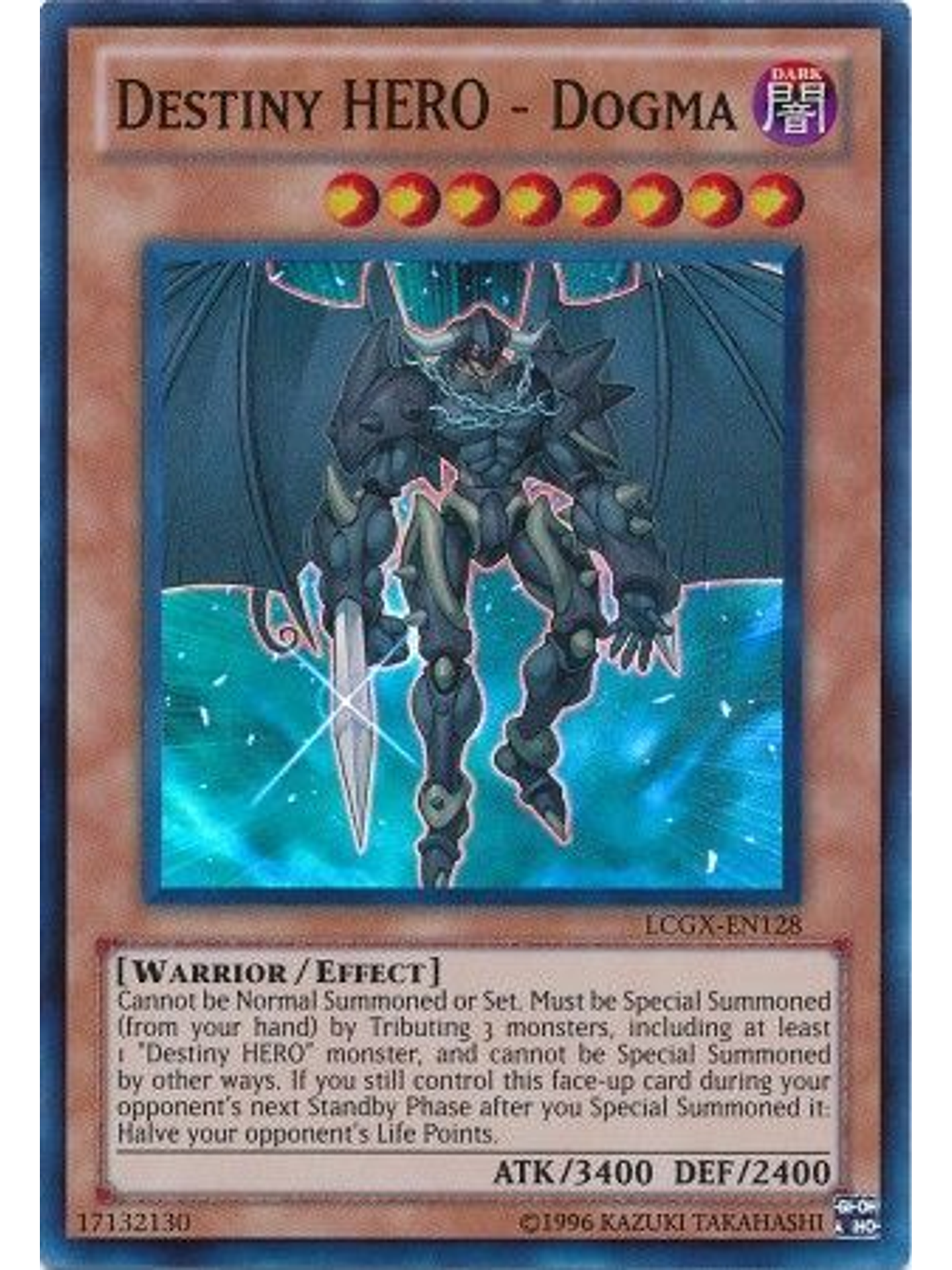 Destiny Hero - Dogma - LCGX-EN128 - Super Rare Unlimited 1