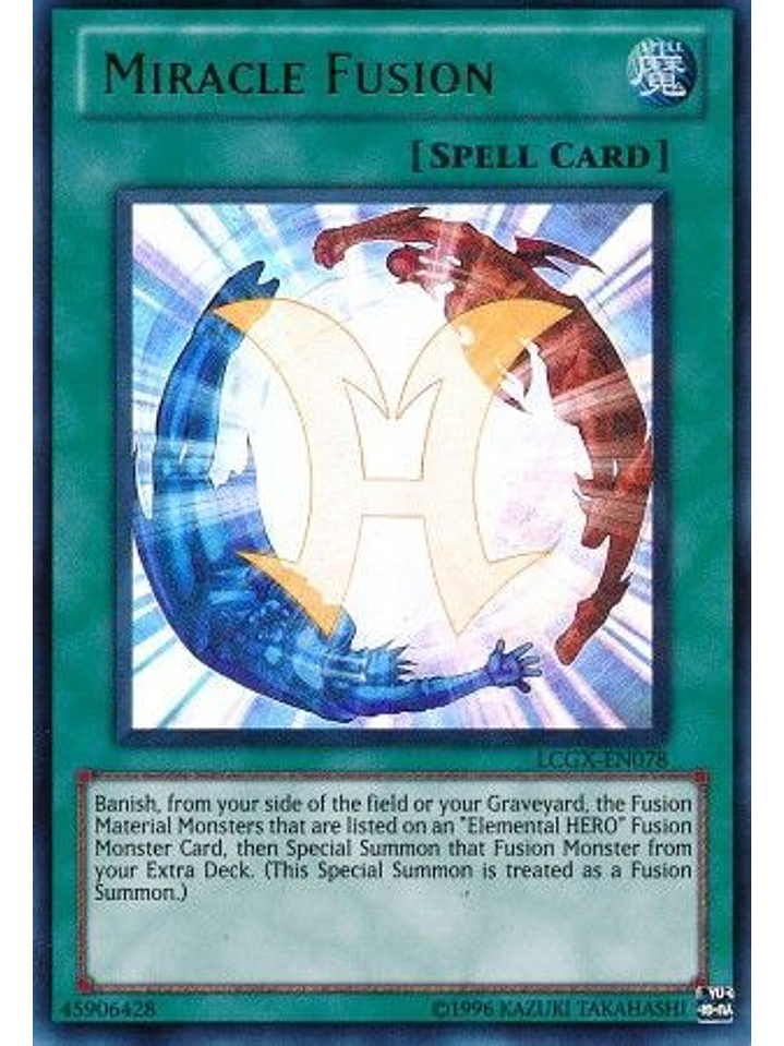 Miracle Fusion - LCGX-EN078 - Ultra Rare Unlimited 1