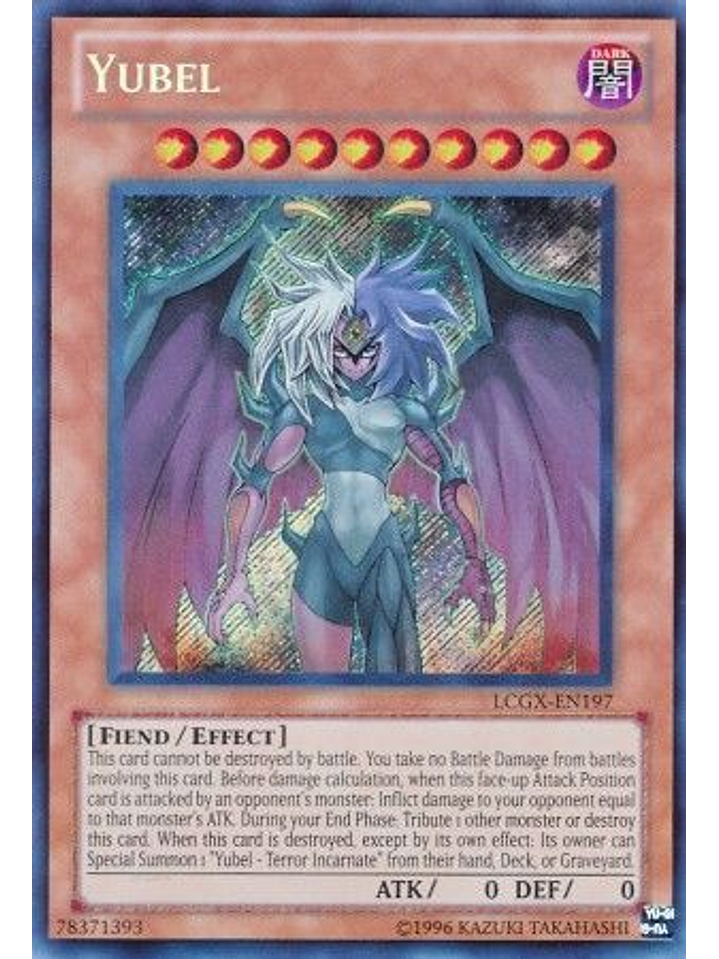 Yubel - LCGX-EN197 - Secret Rare Unlimited 1