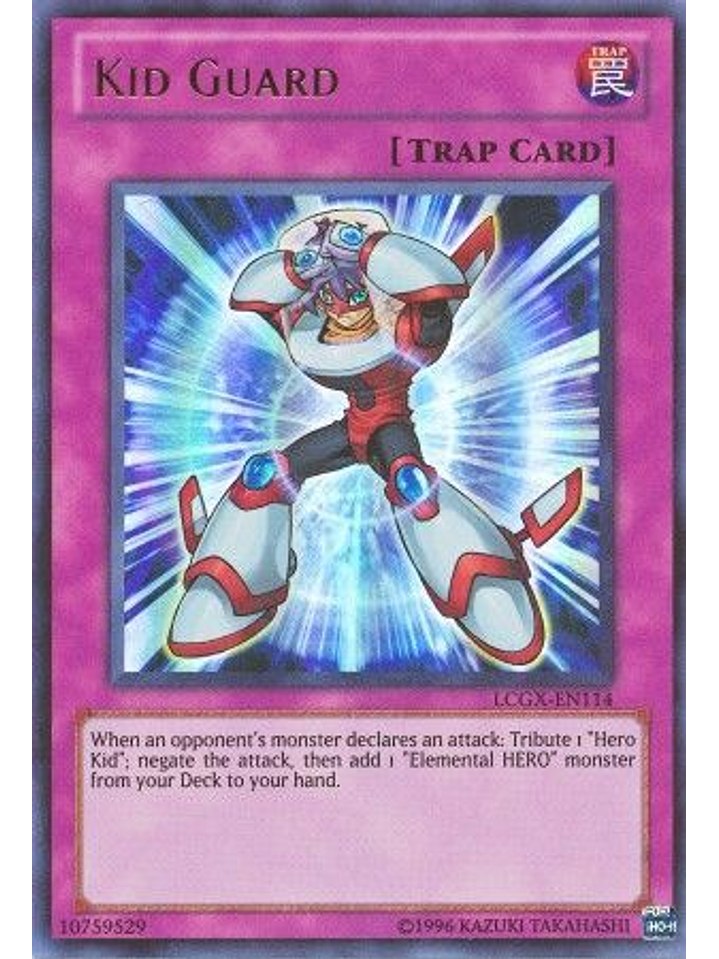 Kid Guard - LCGX-EN114 - Ultra Rare Unlimited 1