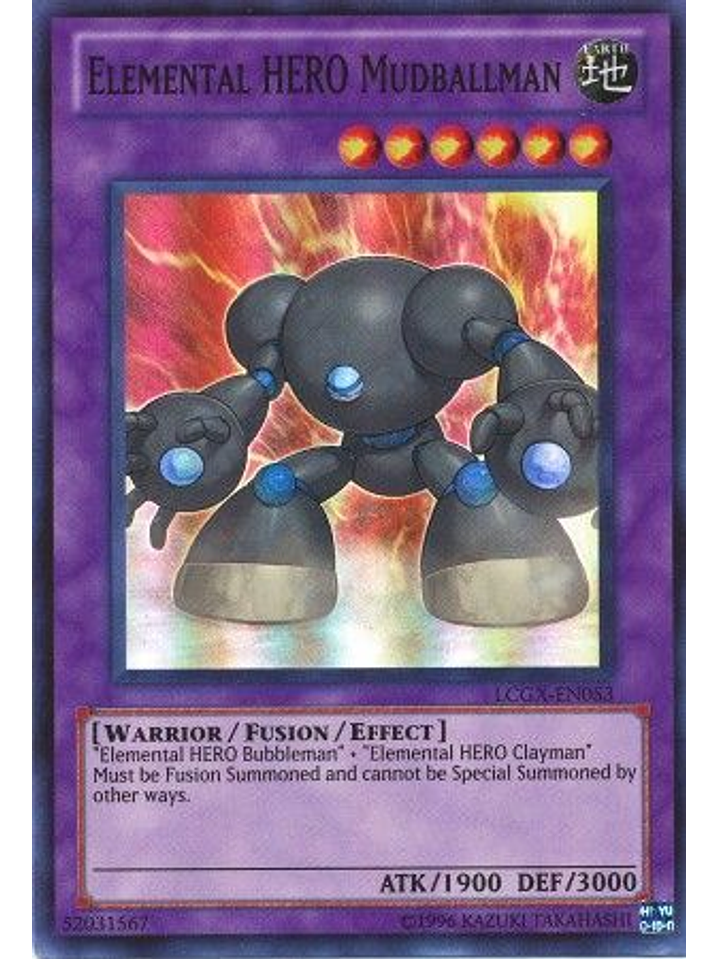 Elemental Hero Mudballman - LCGX-EN053 - Super Rare Unlimited 1