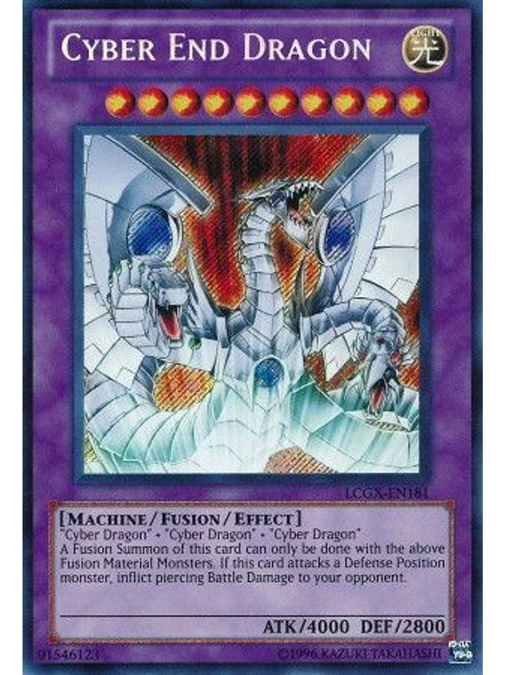 Cyber End Dragon - LCGX-EN181 - Secret Rare Unlimited 1