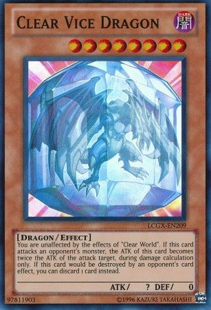 Clear Vice Dragon - LCGX-EN209 - Super Rare Unlimited