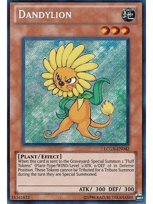 Dandylion - LCGX-EN042 - Secret Rare Unlimited