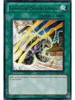 Gladiator Proving Ground - LCGX-EN257 - Rare Unlimited