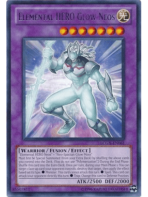 Elemental Hero Glow Neos - LCGX-EN061 - Rare Unlimited