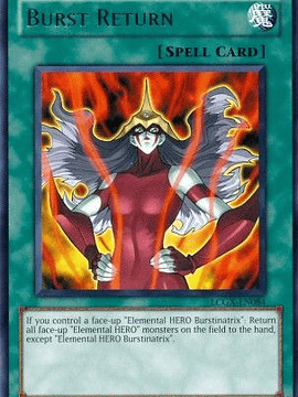 Burst Return - LCGX-EN084 - Rare Unlimited