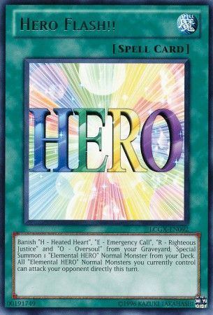 Hero Flash!! - LCGX-EN092 - Rare Unlimited
