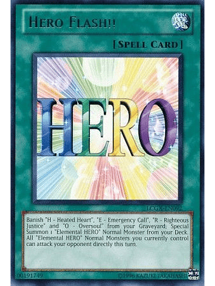 Hero Flash!! - LCGX-EN092 - Rare Unlimited
