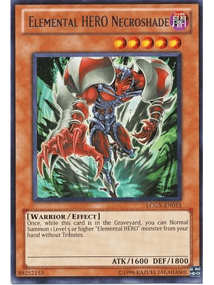 Elemental Hero Necroshade - LCGX-EN015 - Rare Unlimited
