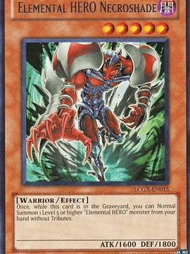 Elemental Hero Necroshade - LCGX-EN015 - Rare Unlimited