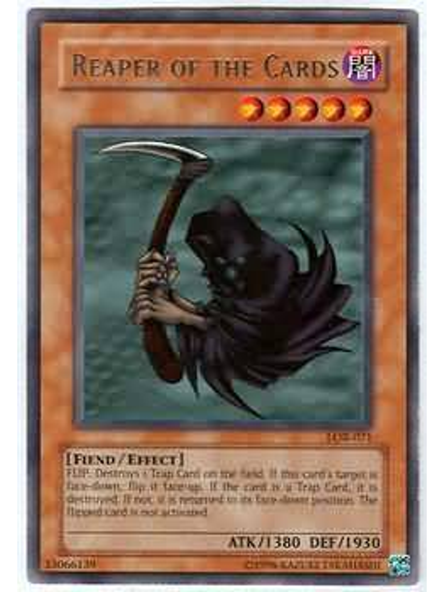 Reaper of the Cards - LOB-071 - Rare 1st Edition 1