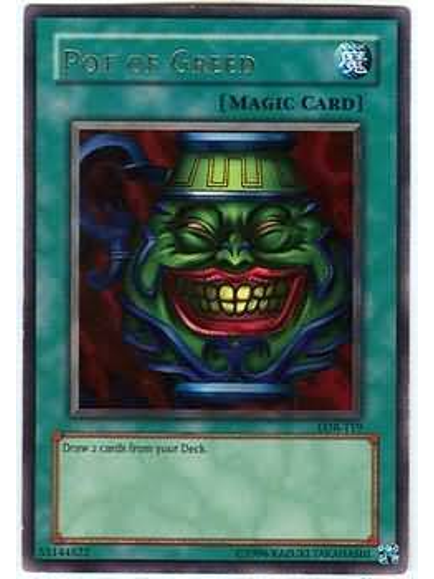 Pot of Greed - LOB-119 - Rare 1st Edition 1