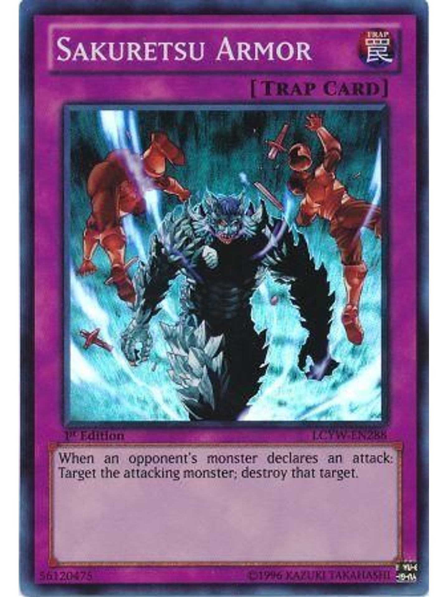 Sakuretsu Armor - LCYW-EN288 - Super Rare 1st Edition 1
