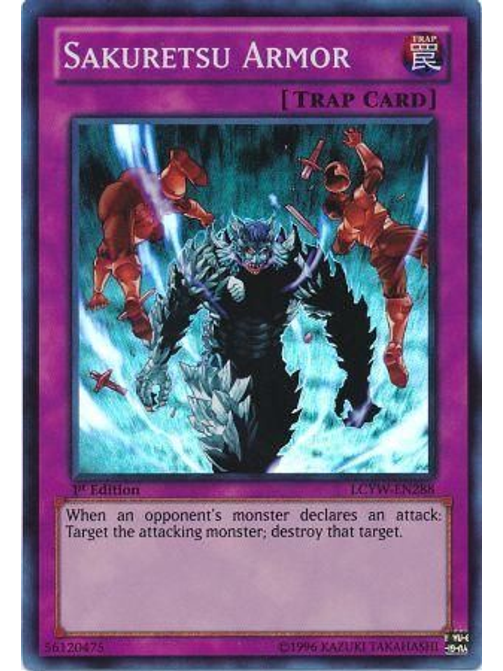 Sakuretsu Armor - LCYW-EN288 - Super Rare 1st Edition 1