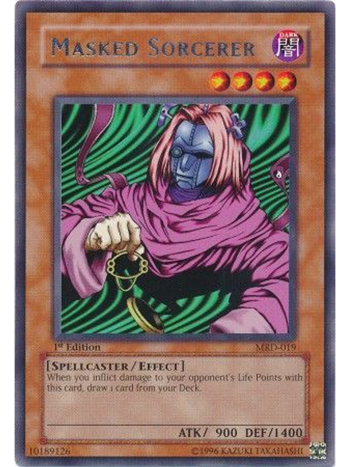 Masked Sorcerer - MRD-019 - Rare 1st Edition 1