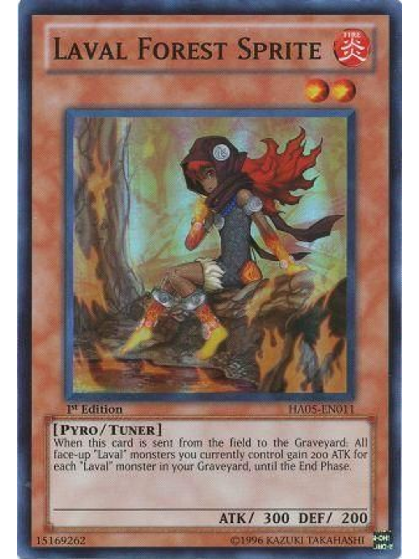 Laval Forest Sprite - HA05-EN011 - Super Rare 1st Edition 1