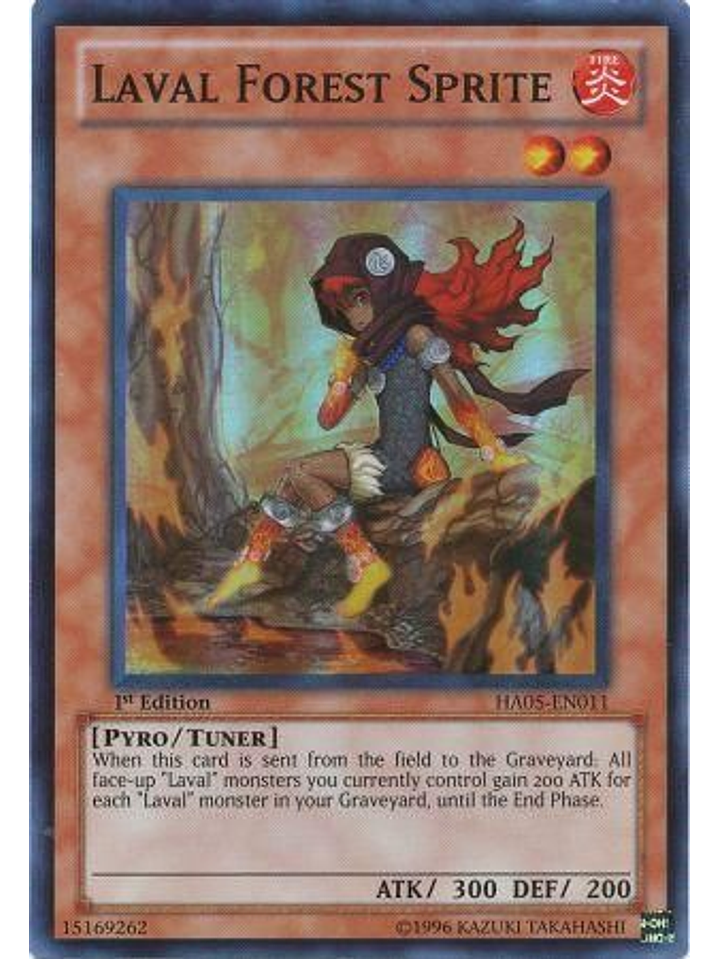 Laval Forest Sprite - HA05-EN011 - Super Rare 1st Edition 1