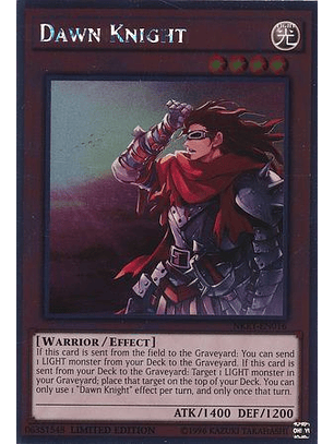 Dawn Knight - NKRT-EN016 - Platinum Rare 1st Edition
