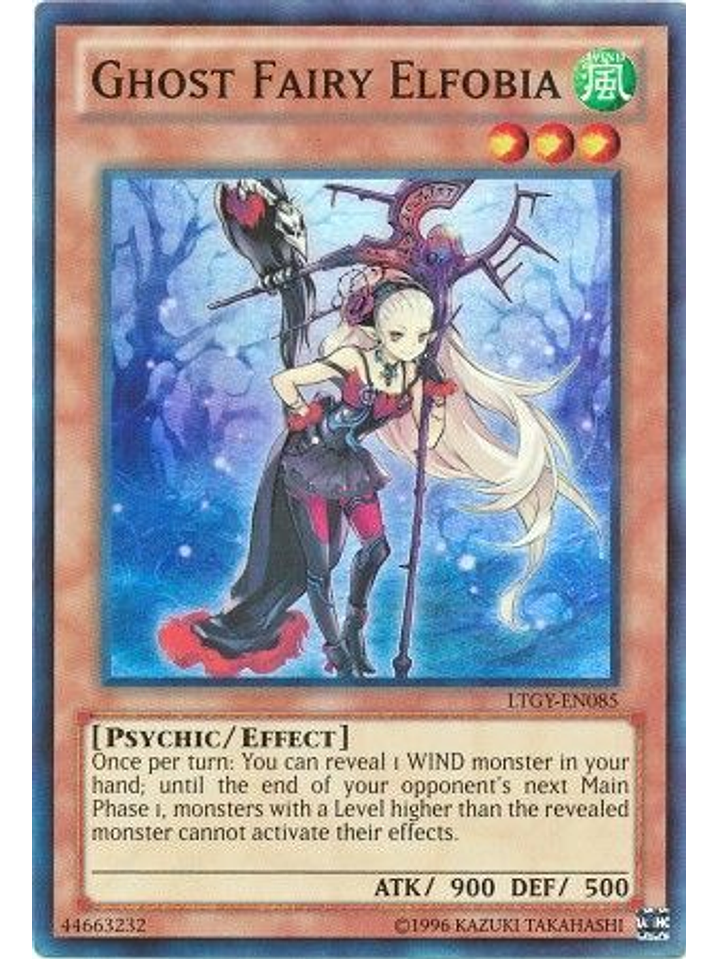 Ghost Fairy Elfobia - LTGY-EN085 - Super Rare Unlimited 1