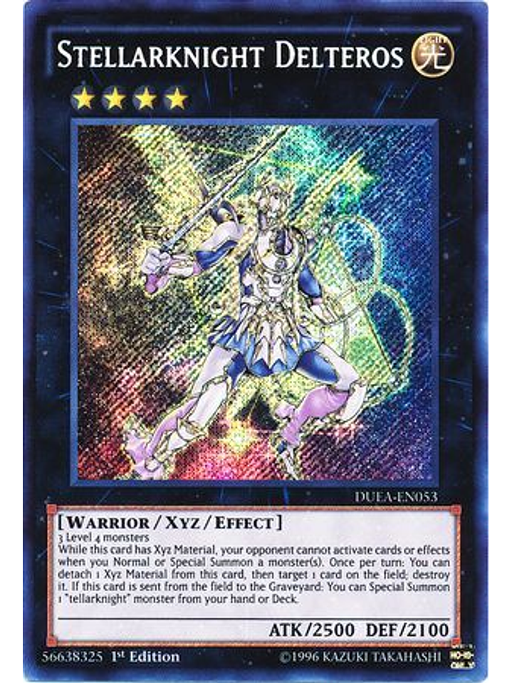 Stellarknight Delteros - DUEA-EN053 - Secret Rare 1st Edition 1