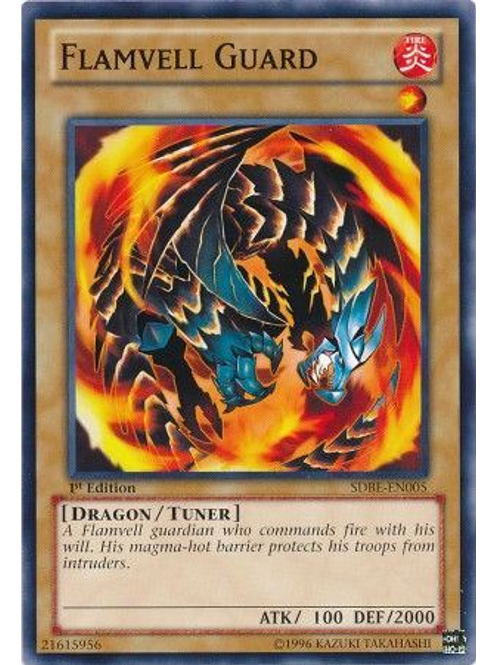 Flamvell Guard - SDBE-EN005 - Common 1st Edition 1
