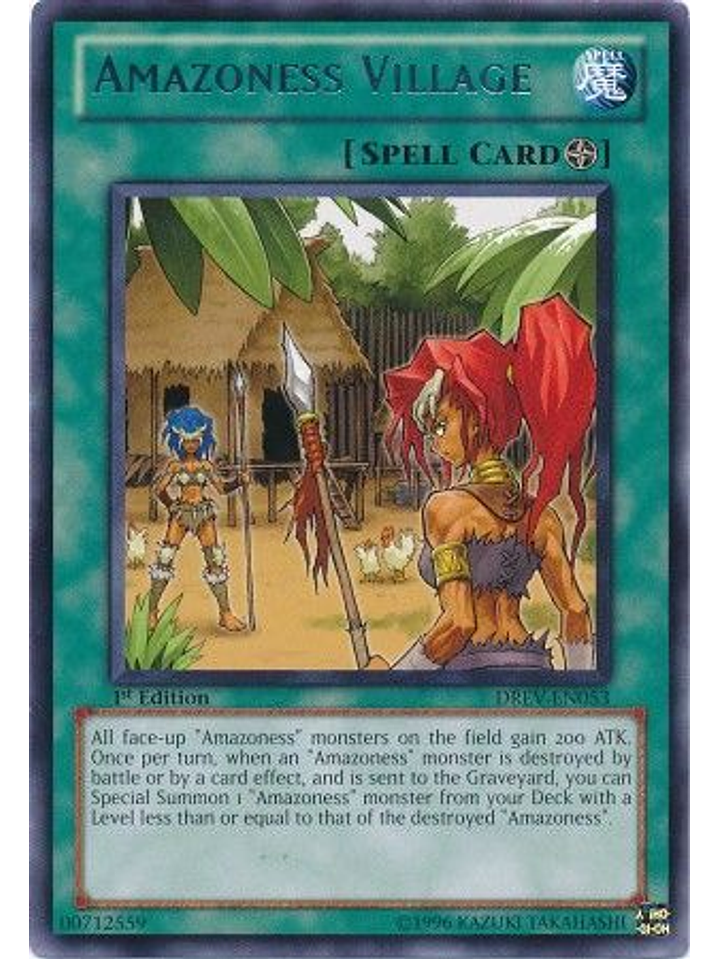 Amazoness Village - DREV-EN053 - Rare 1st Edition 1