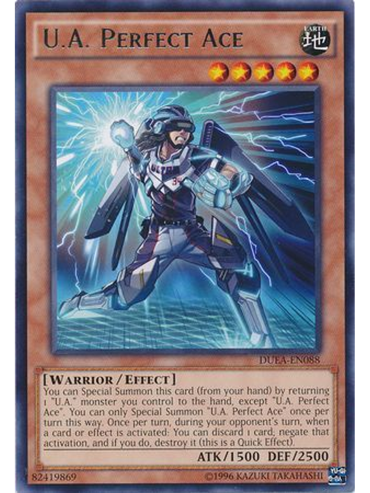 U.A. Perfect Ace - DUEA-EN088 - Rare Unlimited 1