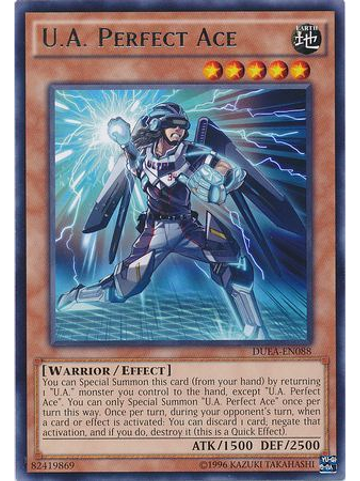 U.A. Perfect Ace - DUEA-EN088 - Rare Unlimited 1