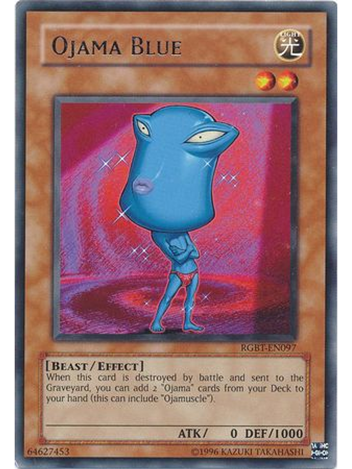 Ojama Blue - RGBT-EN097 - Rare Unlimited 1