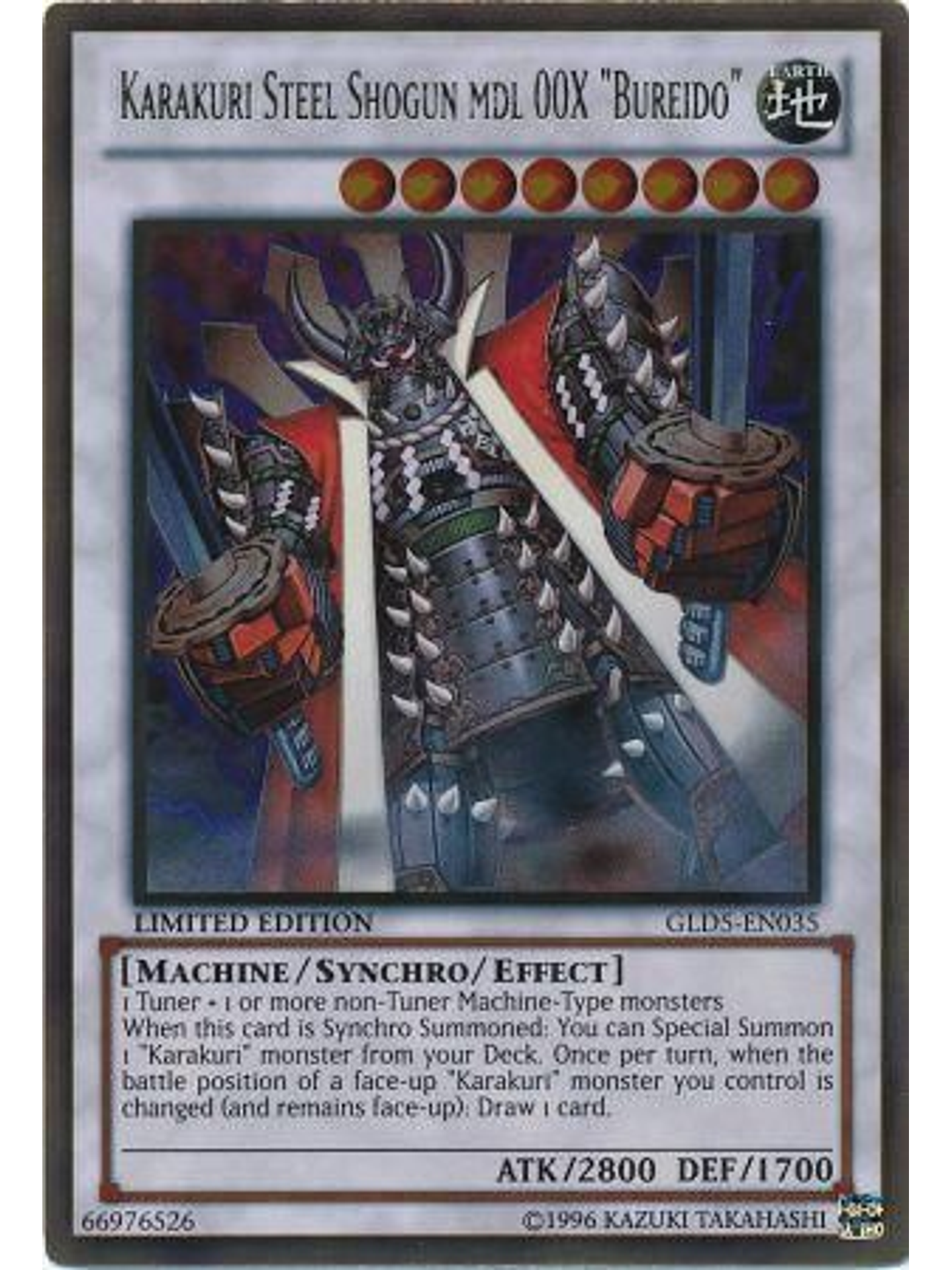 Karakuri Steel Shogun mdl 00X 