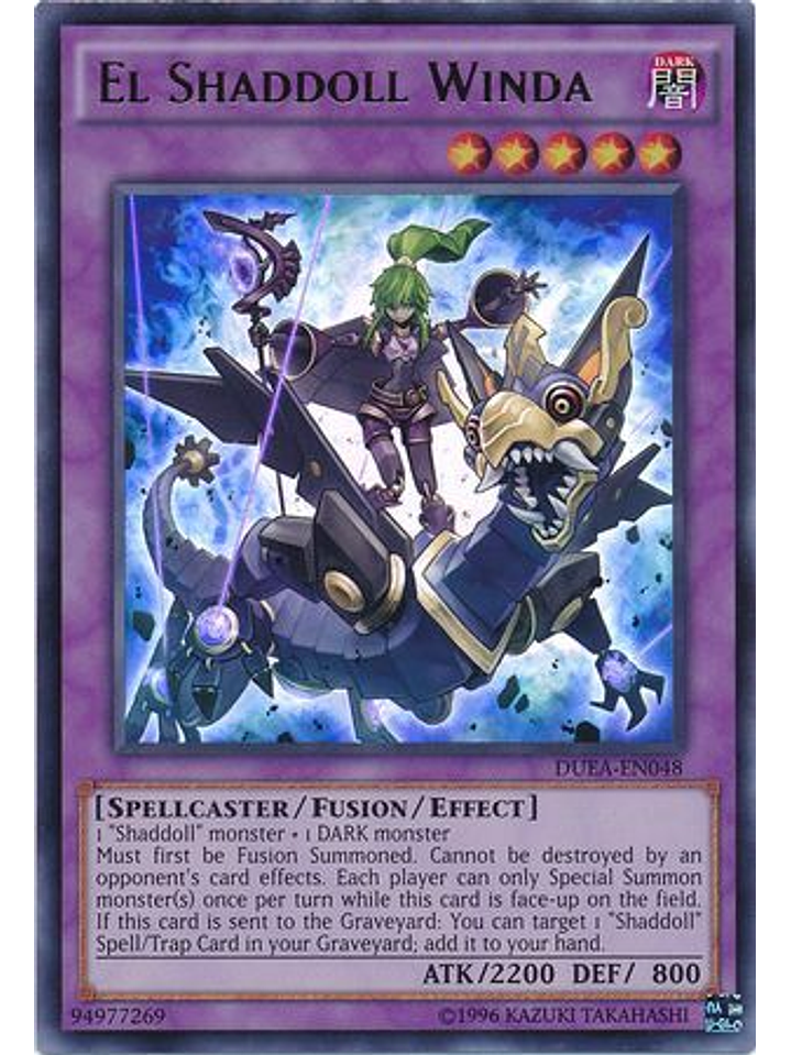 El Shaddoll Winda - DUEA-EN048 - Ultra Rare Unlimited 1