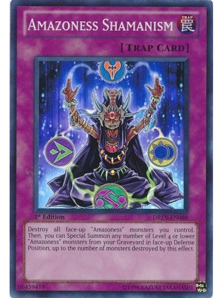 Amazoness Shamanism - DREV-EN088 - Super Rare 1st Edition 1