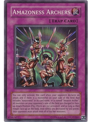 Amazoness Archers - DR1-EN151 - Super Rare