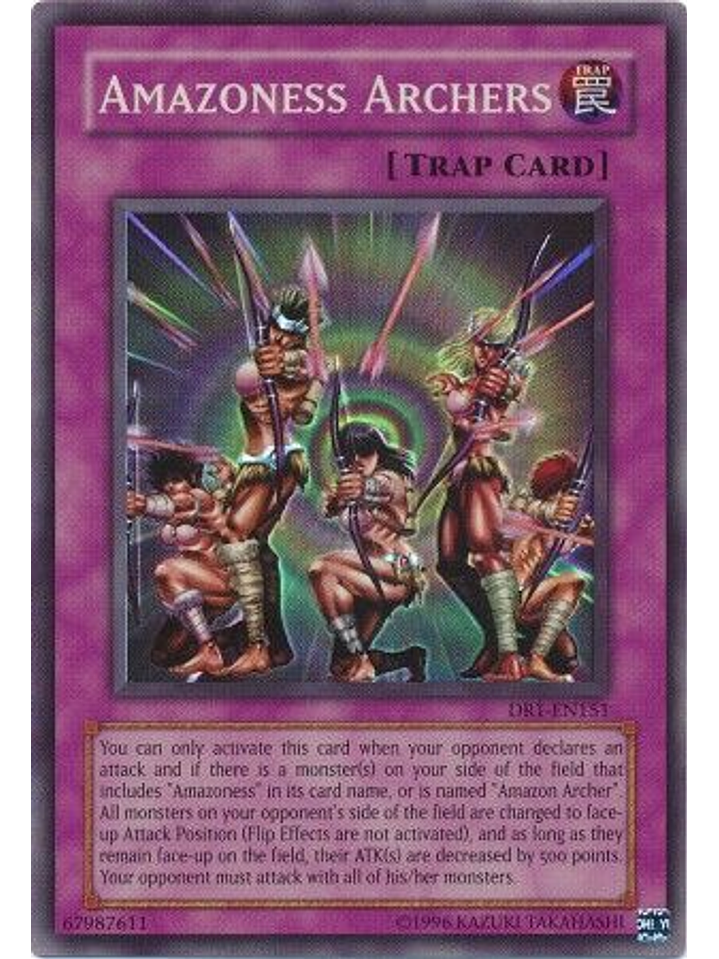 Amazoness Archers - DR1-EN151 - Super Rare 1