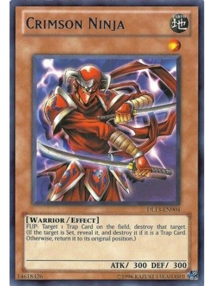 Crimson Ninja - DL13-EN004 - Rare 1