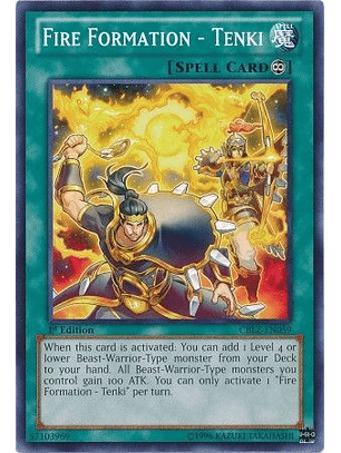Fire Formation - Tenki - CBLZ-EN059 - Common 1st Edition