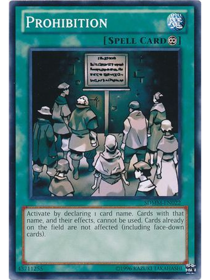 Prohibition - SDMM-EN022 - Common Unlimited 1