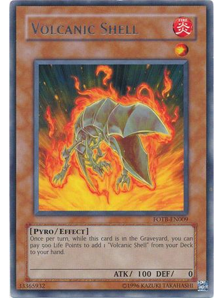 Volcanic Shell - FOTB-EN009 - Rare Unlimited 1