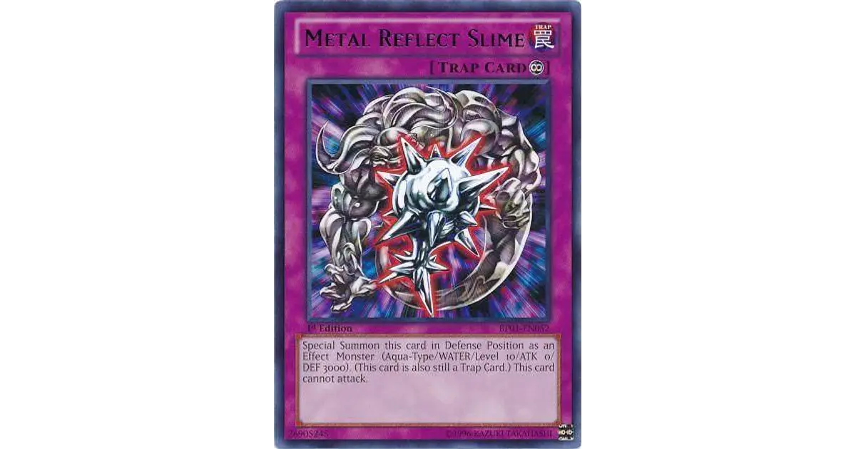 Metal Reflect Slime - BP01-EN052 - Rare 1st Edition