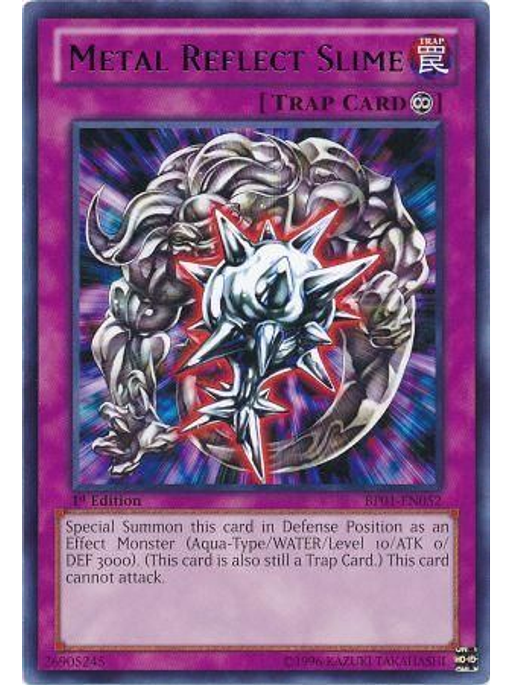 Metal Reflect Slime - BP01-EN052 - Rare 1st Edition 1