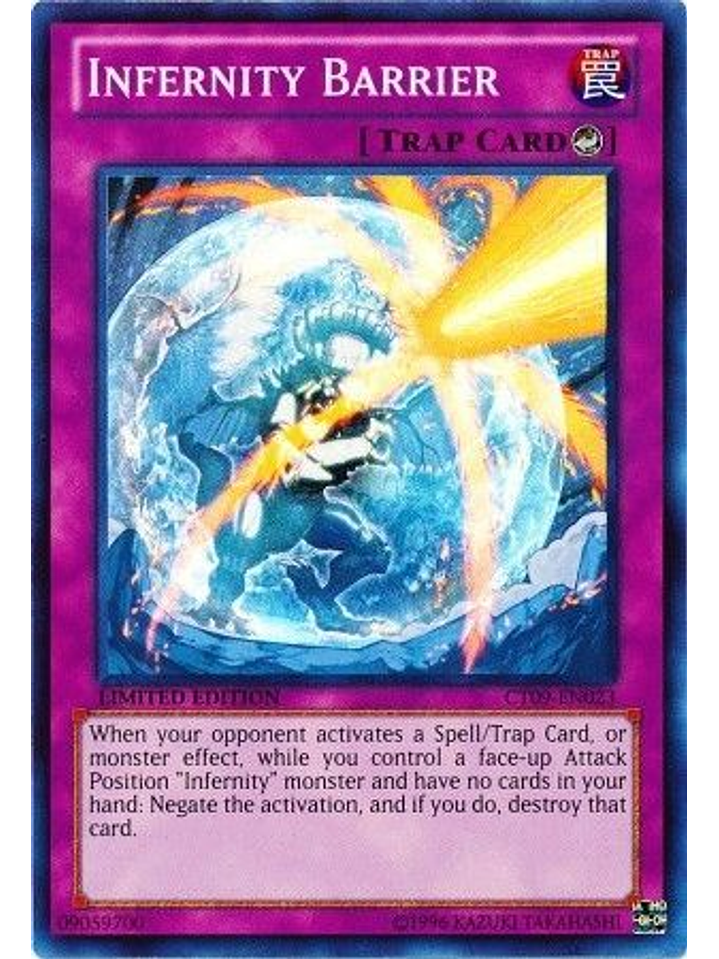 Infernity Barrier - ct09-en023 - Super Rare 1
