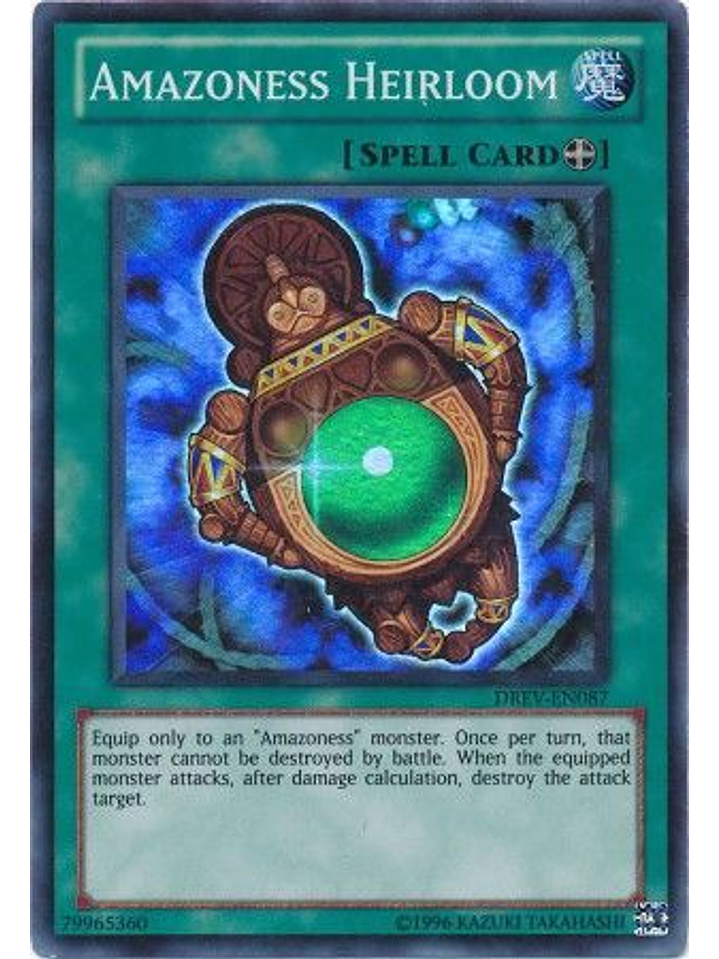 Amazoness Heirloom - DREV-EN087 - Super Rare Unlimited 1